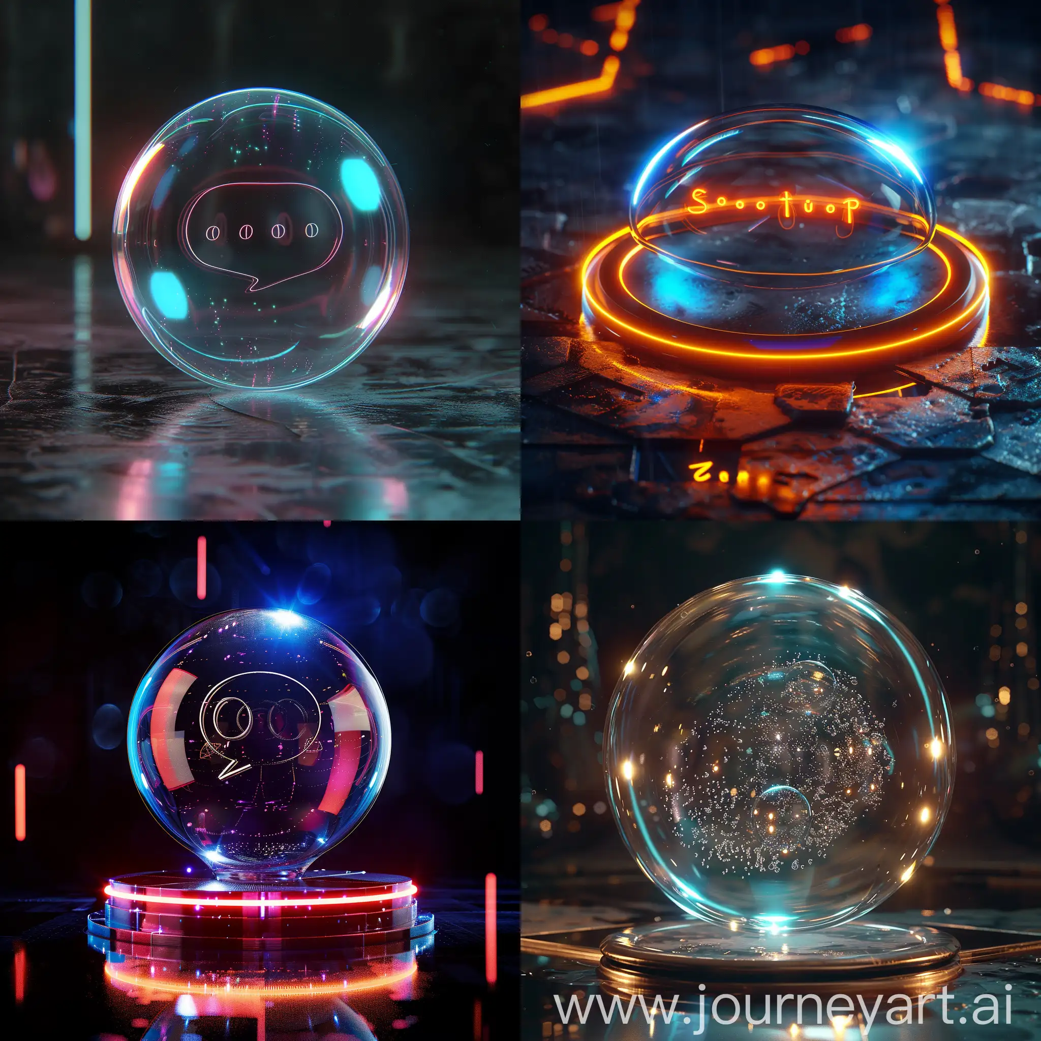 3D-Hologram-with-Cinematic-Lighting-and-Speech-Bubble-Speak-Time-off