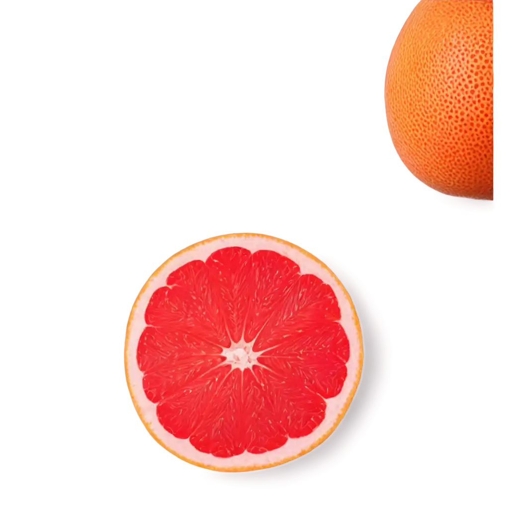 One-Half-of-a-Grapefruit-PNG-Fresh-and-Vibrant-Image-for-Culinary-and-Health-Concepts