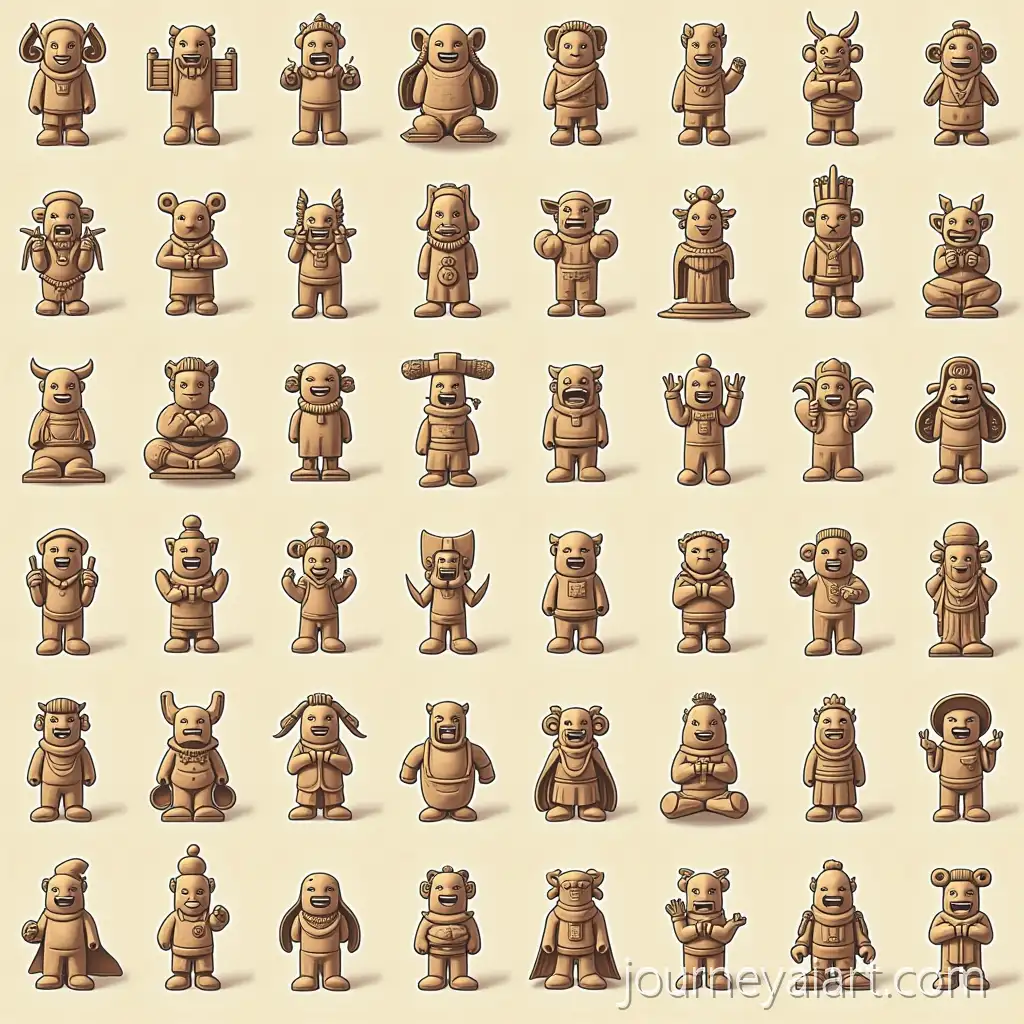 Collection-of-100-Unique-Japanese-HierogJapanese-hieroglyph-collectionlyphs-in-Different-Styles