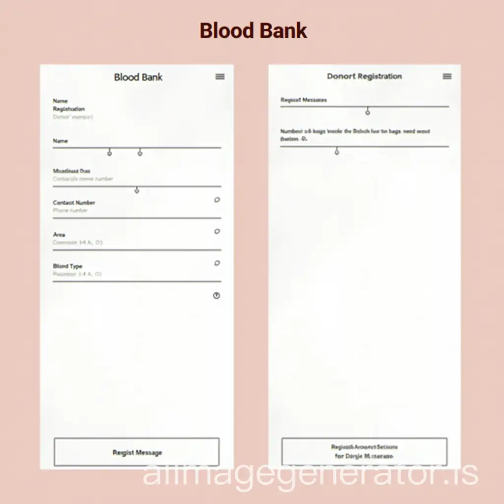 Blood-Bank-App-Interface-with-Donor-Registration-and-Blood-Request-Sections