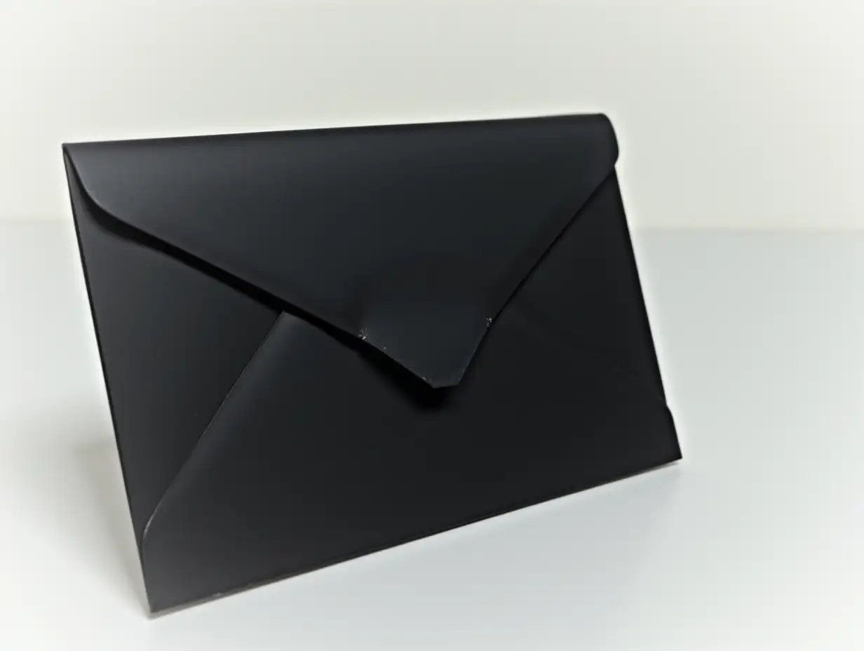 black envelope