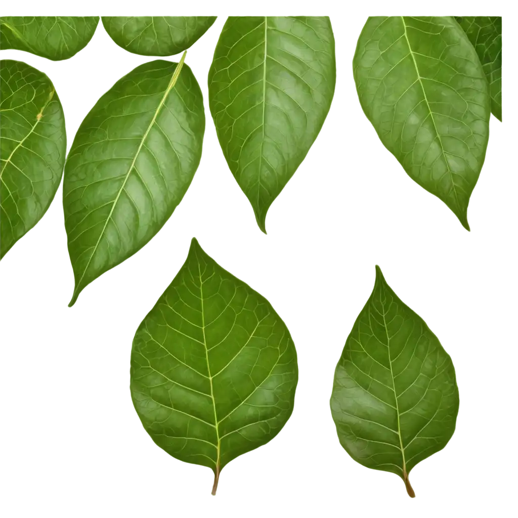 Realistic-Leaf-Background-PNG-Image-for-Creative-Use-and-Web-Design