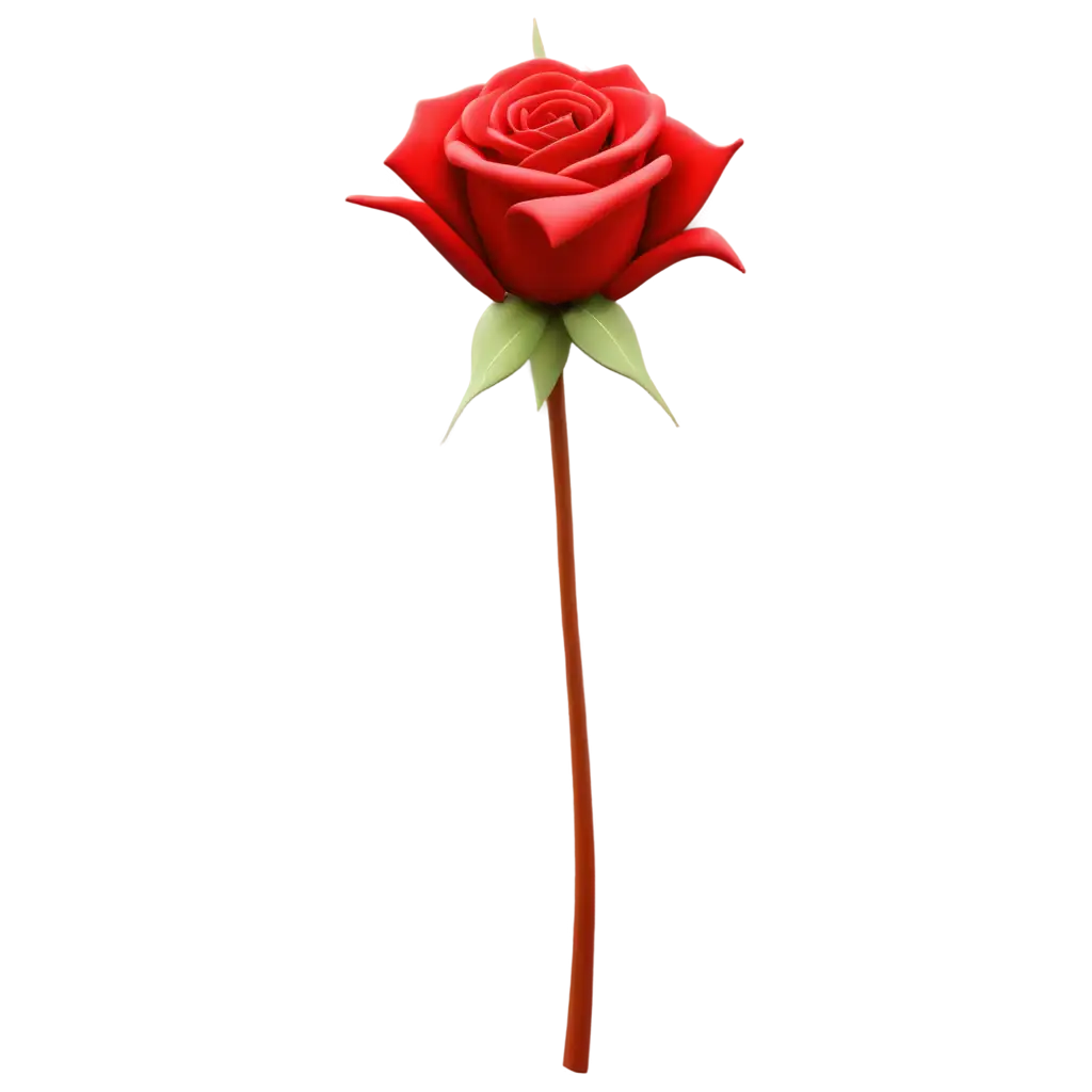 Realistic-3D-Red-Arrow-Like-a-Rose-PNG-Image-with-Architectural-Style