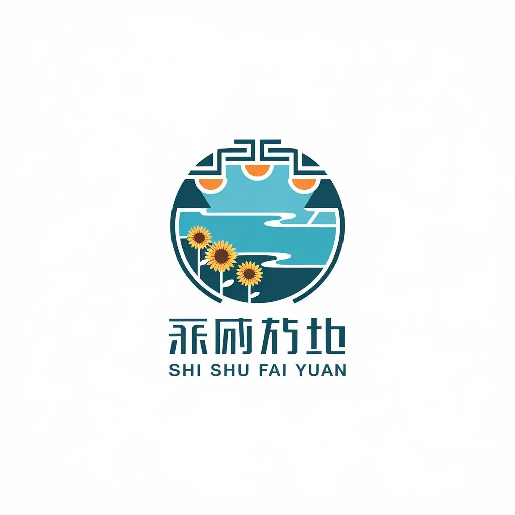 LOGO-Design-For-Sh-Sh-F-Yun-Lake-Sunflowers-Scales-Vivid-Colors-Legal-Industry