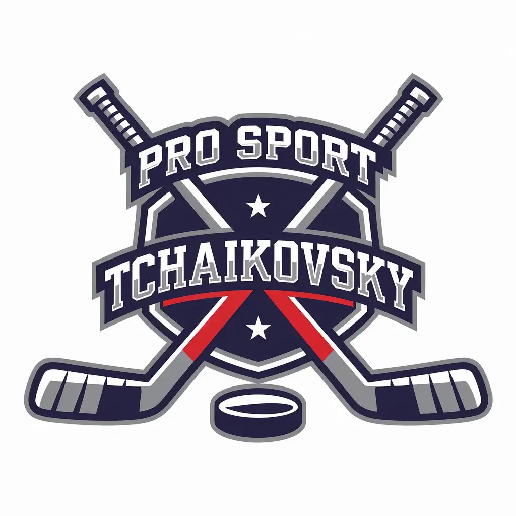 LOGO-Design-for-PRO-SPORT-Tchaikovsky-Dynamic-Hockey-Theme-on-Clear-Background