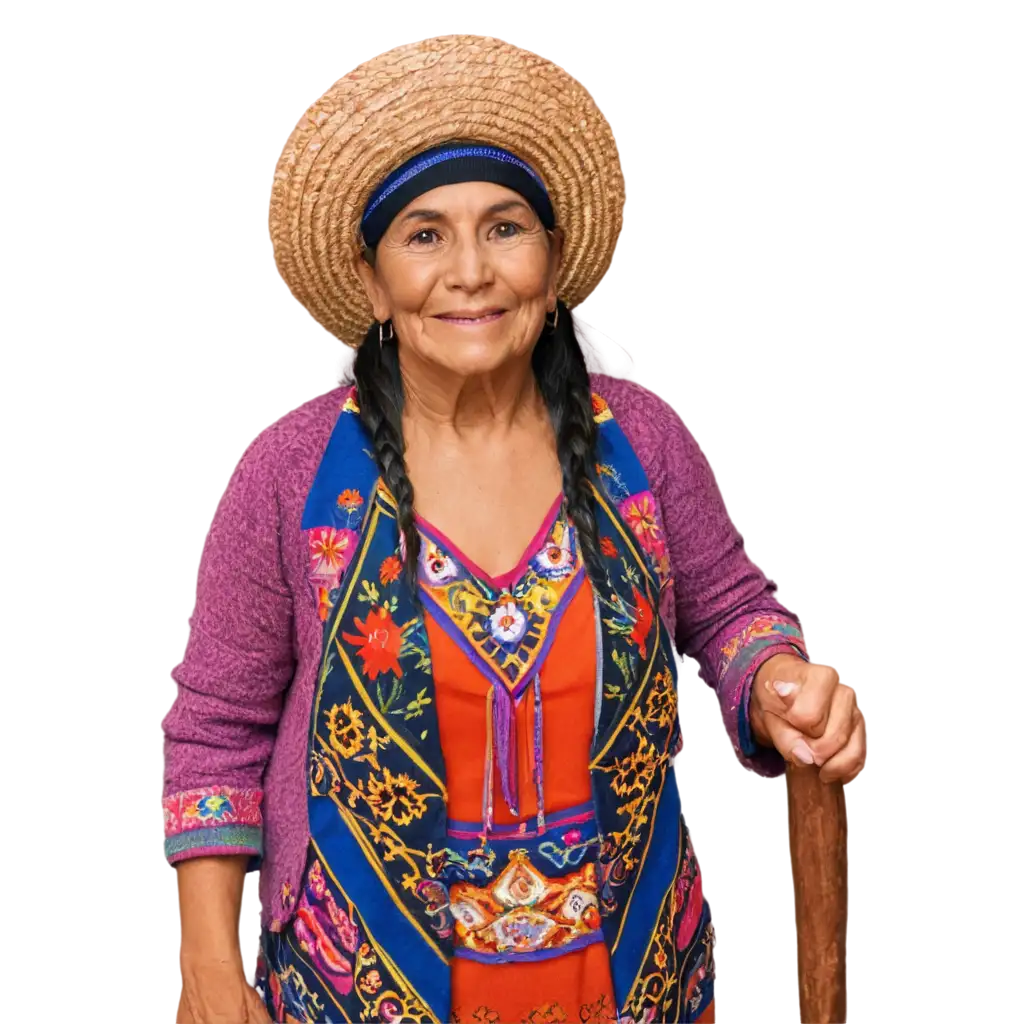 Elderly-Peruvian-Woman-with-Inca-Culture-PNG-Image-for-Authentic-Representation