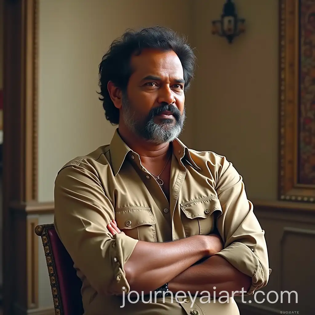 Portrait-of-Actor-Rajinikanth-in-Iconic-Style