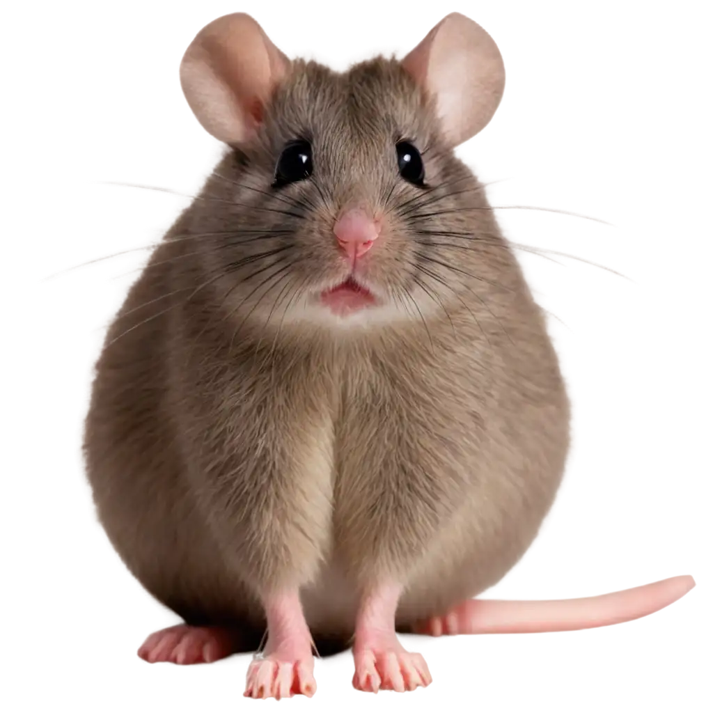 Charming-Mouse-Sits-on-Lapkas-A-HighQuality-PNG-Image-for-Versatile-Use