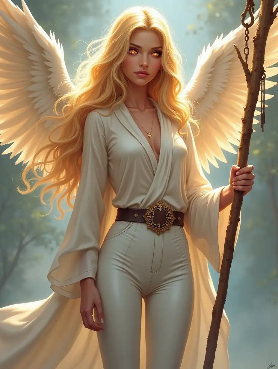 Young-Female-Sorceress-with-Golden-Hair-and-Wings-in-White-Robes