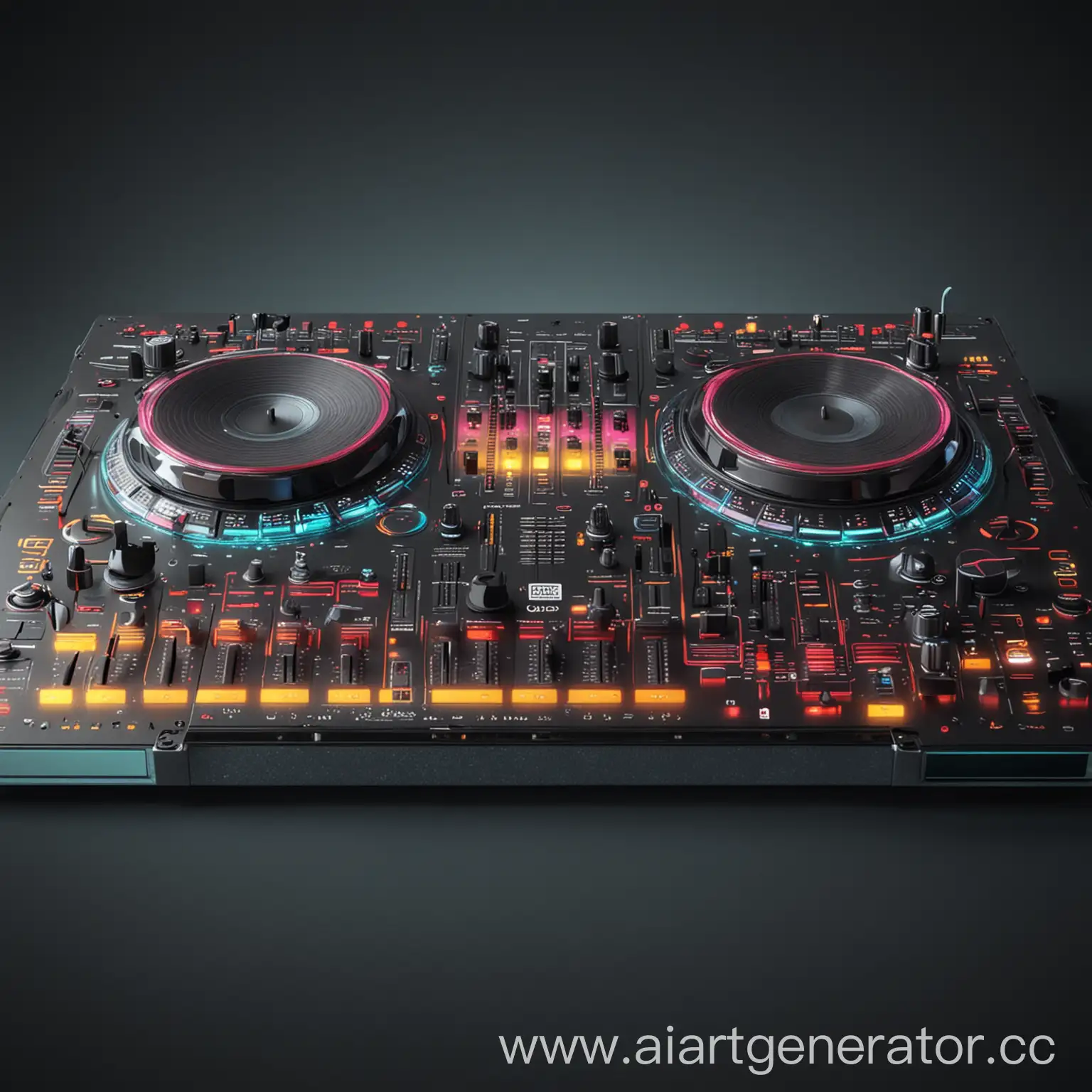 Colorful-and-Volumetric-DJ-Music-Panel