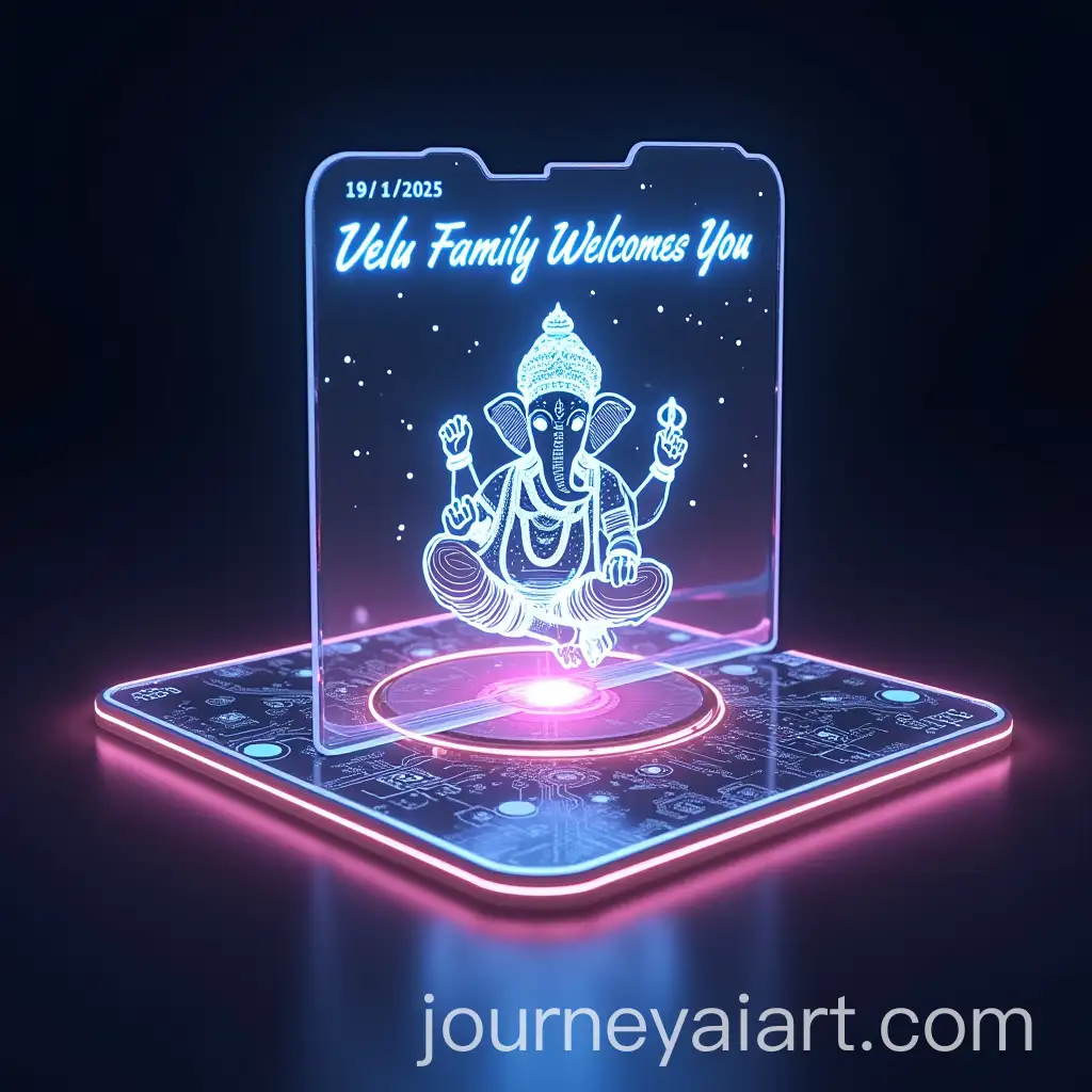Futuristic-2050s-Tamil-Wedding-Holographic-Invitation-with-Lord-Ganesha
