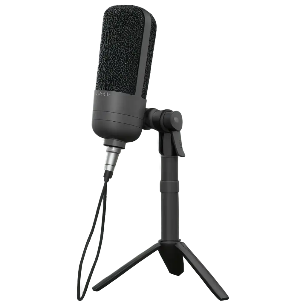 HighQuality-3D-Podcast-Rode-Mic-PNG-for-Creative-Applications