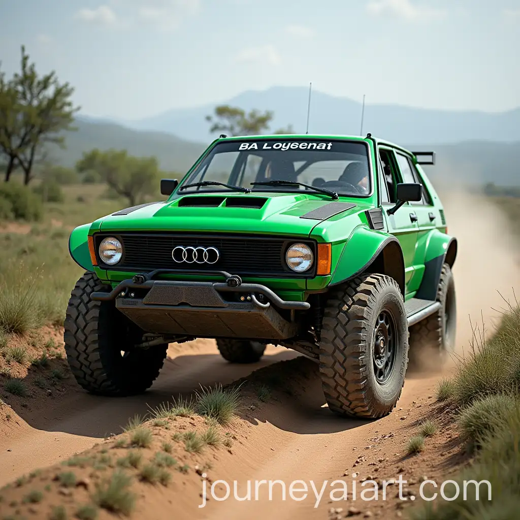 Audi-B4-Competition-Offroad-Adventure-in-Green