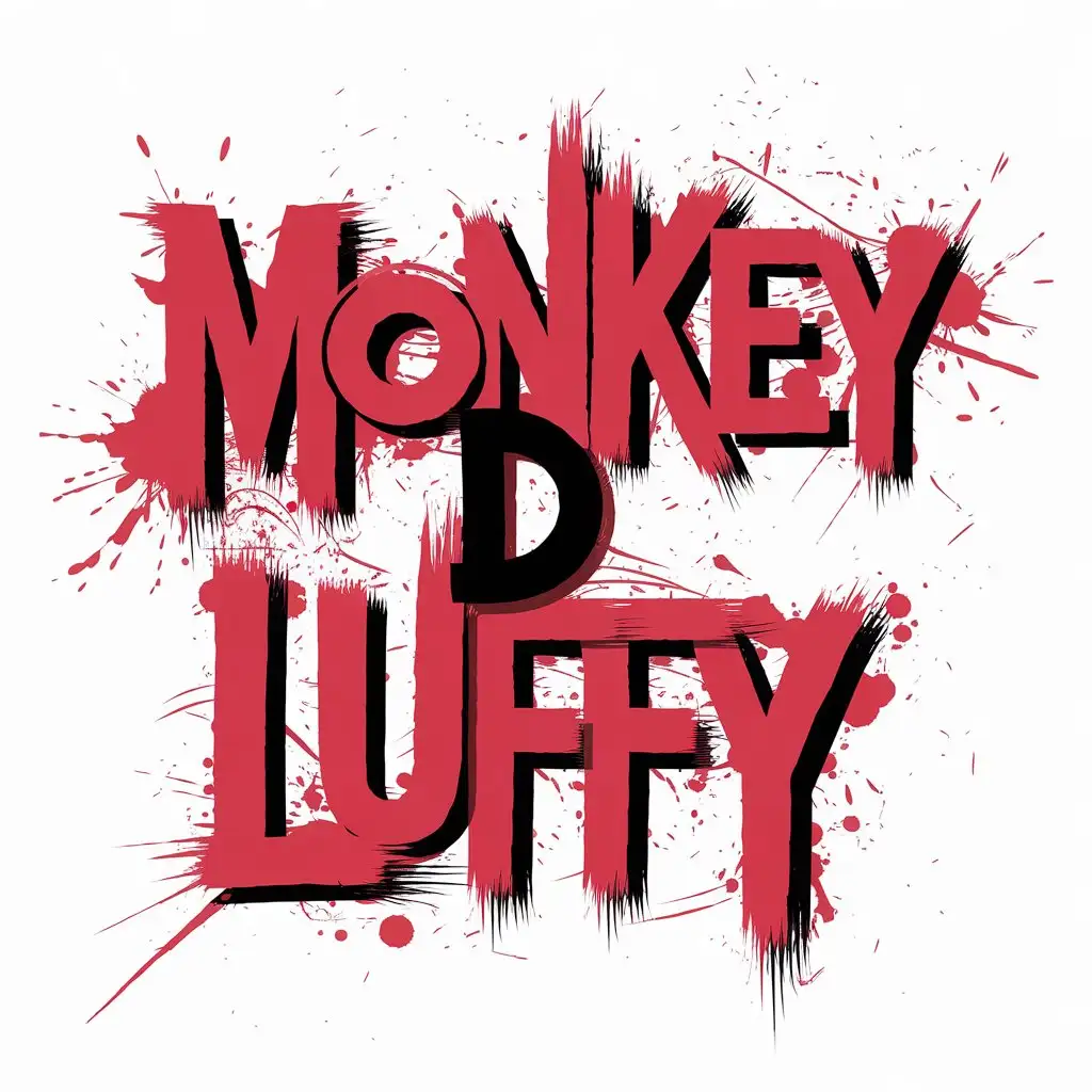InkSplatter-Typography-of-Monkey-D-Luffy-with-Red-Letters-and-Black-Outline