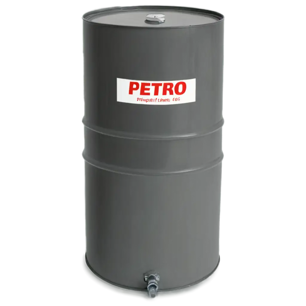 Drum 20 liters with name of Petro Parsian Oil Refining and product sulfuric acid