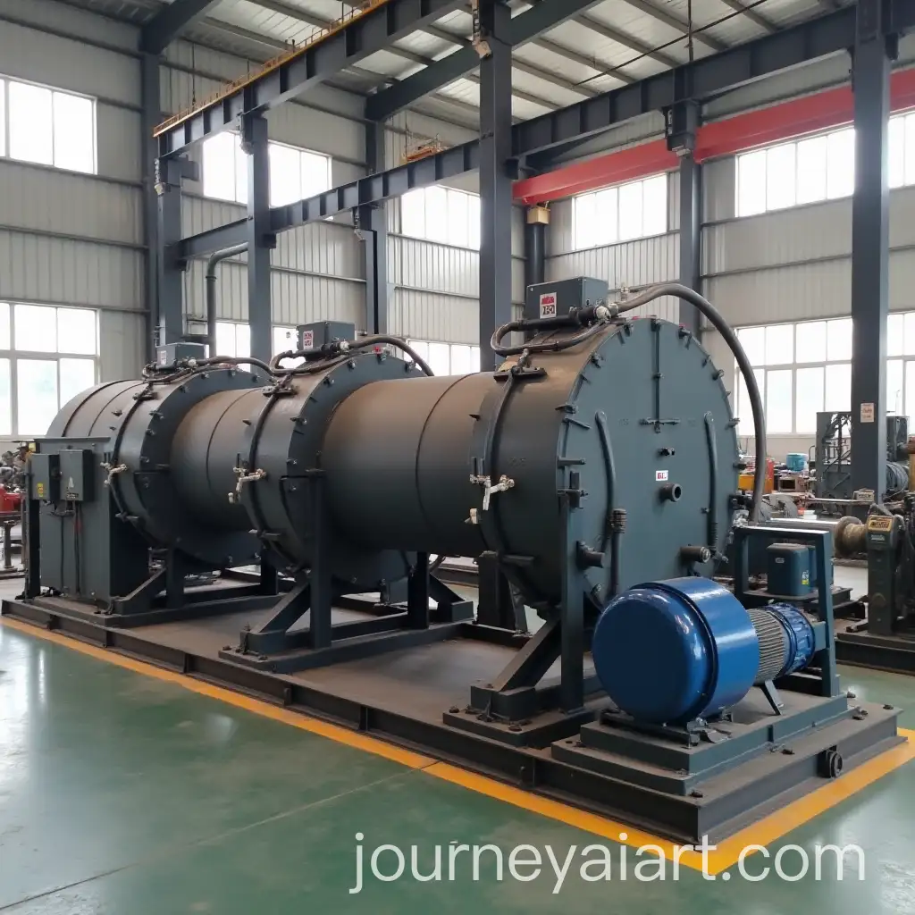 Scrap-Tire-Oil-Extraction-Equipment-in-Operation