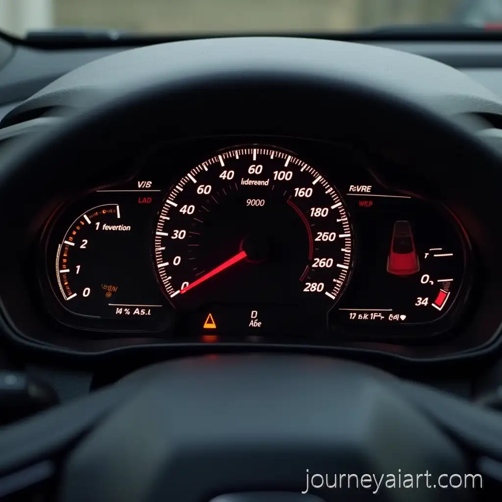 Honda-Civic-Type-R-FN2-Tachometer-Showing-9000-RPM-Redline