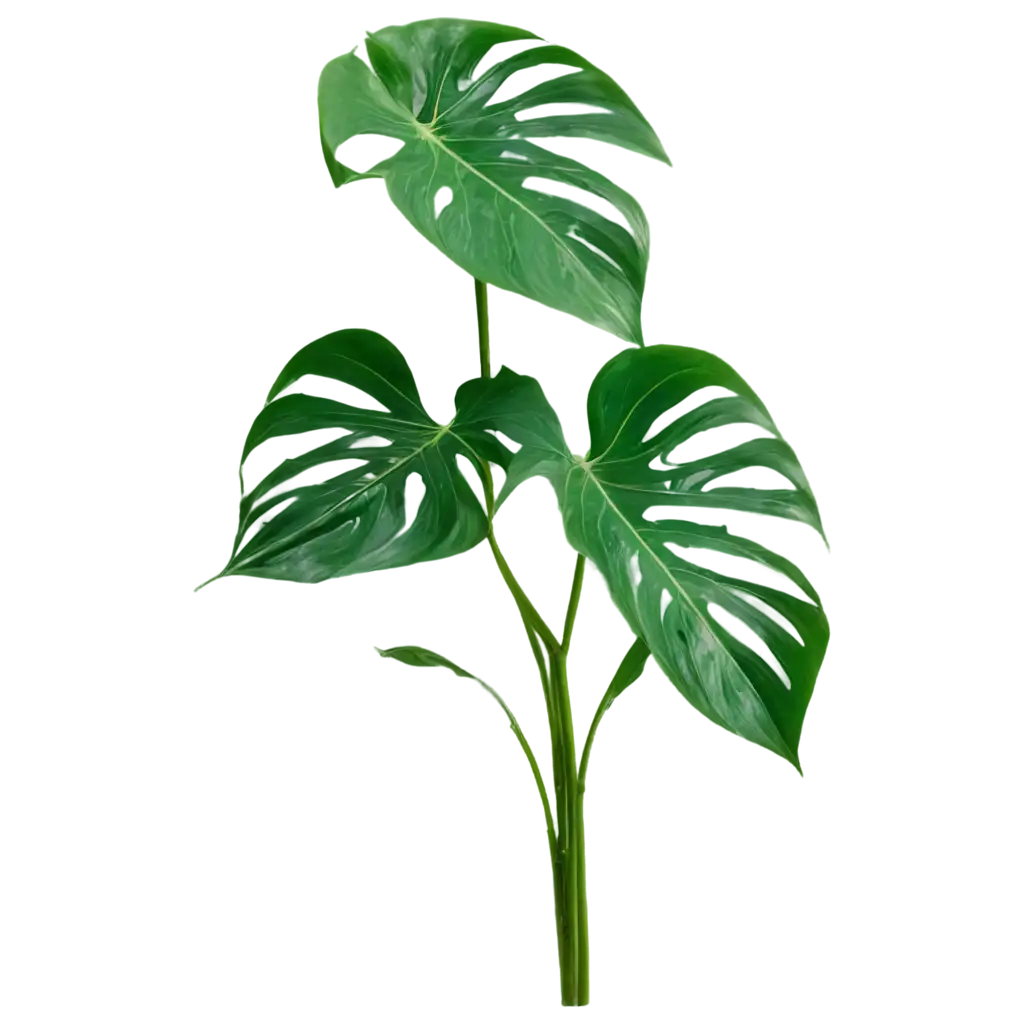 Monstera-Household-Flower-in-a-Pot-PNG-Image-for-Home-Decor-and-More
