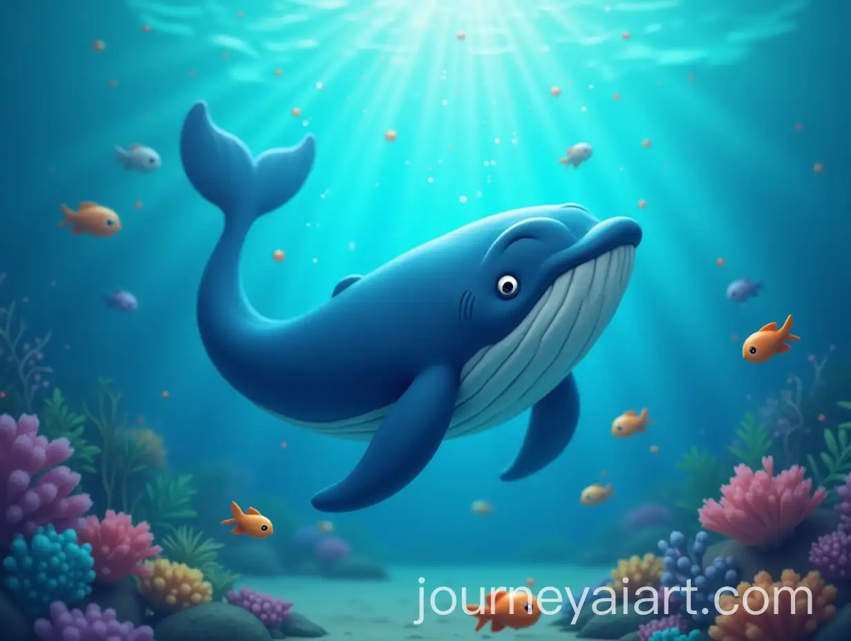 3D-Cartoon-Style-Whale-Dancing-with-Colorful-Fish-in-the-Deep-Sea