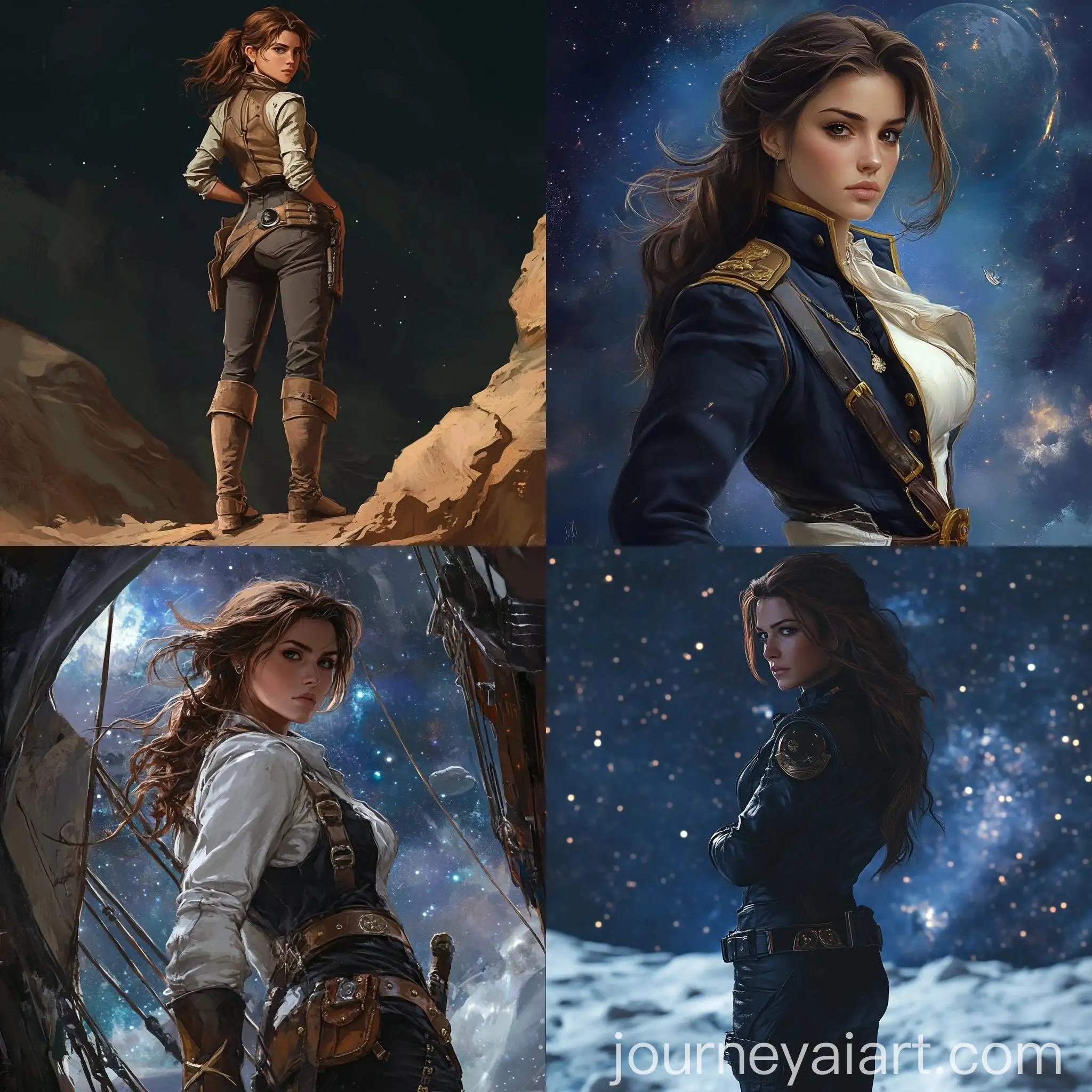 Serious-Female-Pirate-Captain-Lost-in-Space