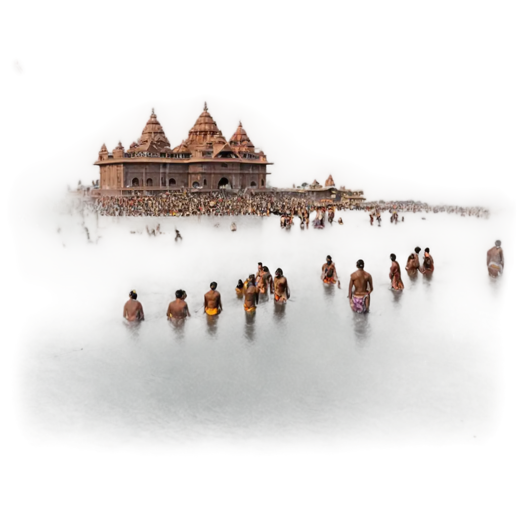 Mahakumbh-PNG-Image-A-Symbol-of-Spiritual-Unity-and-Cultural-Grandeur