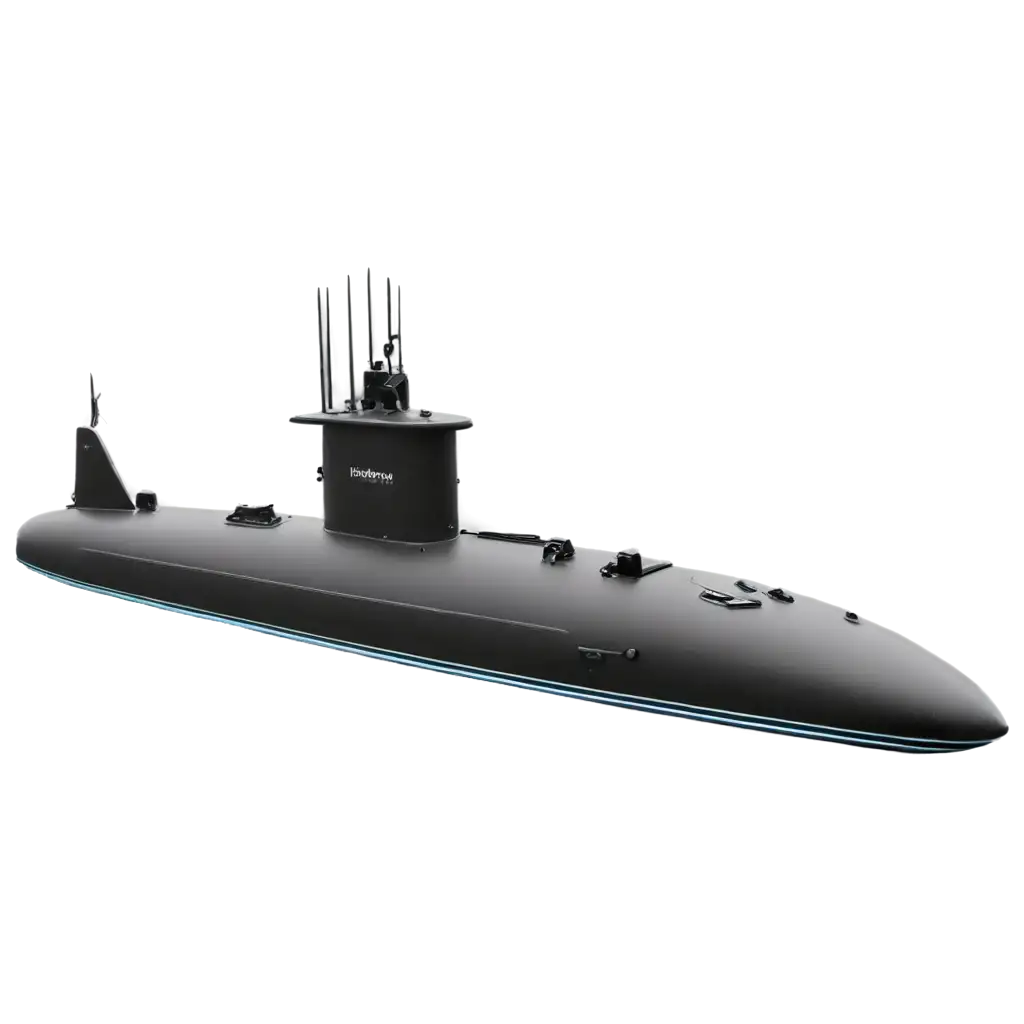 Affordable-Remotely-Controlled-Submarine-for-ShallowWater-Use-Black-CAD-Model-PNG