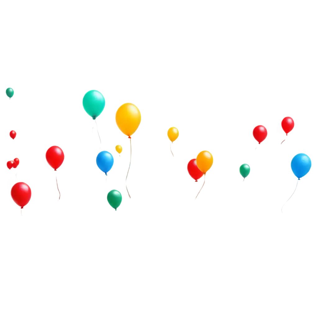 Vibrant-Balloons-Flying-PNG-Image-for-Celebratory-Designs