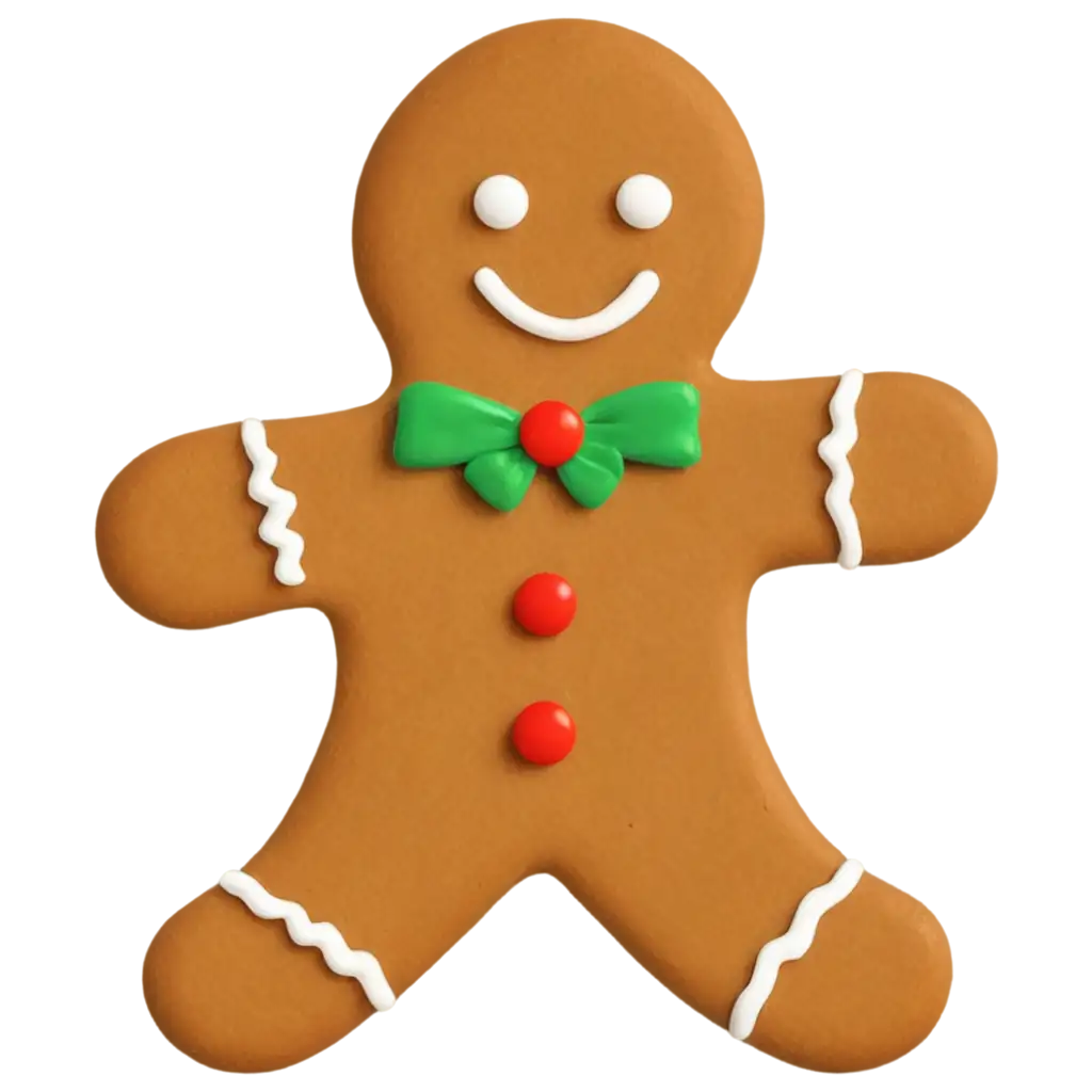 Gingerbread-Cookie-PNG-Image-Perfect-for-Holiday-Designs-and-Baking-Graphics