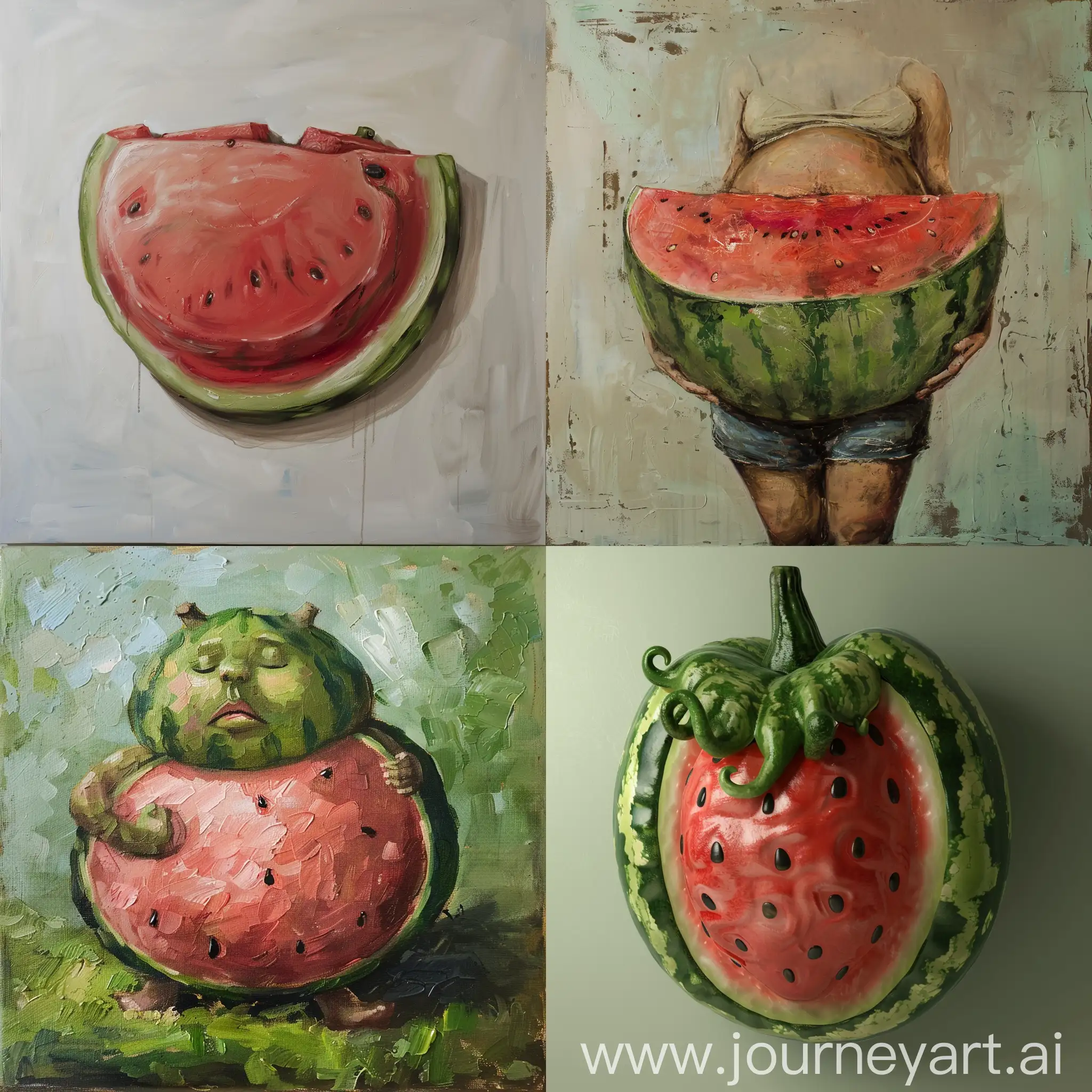 Juicy-Watermelon-Slices-on-Display