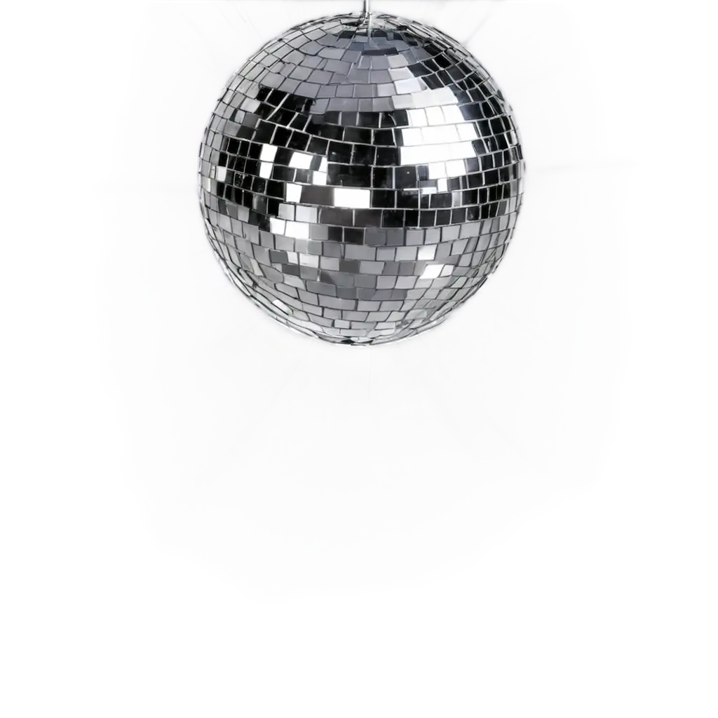 Reflective-Mirrorball-PNG-Image-Capturing-Glittering-Light-and-Dynamic-Reflections