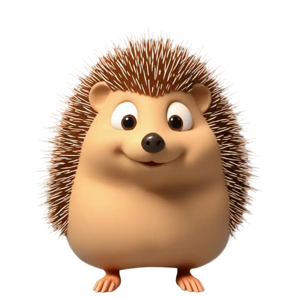 Cute-Hedgehog-Swimming-PNG-Image-for-Clip-Art-Projects