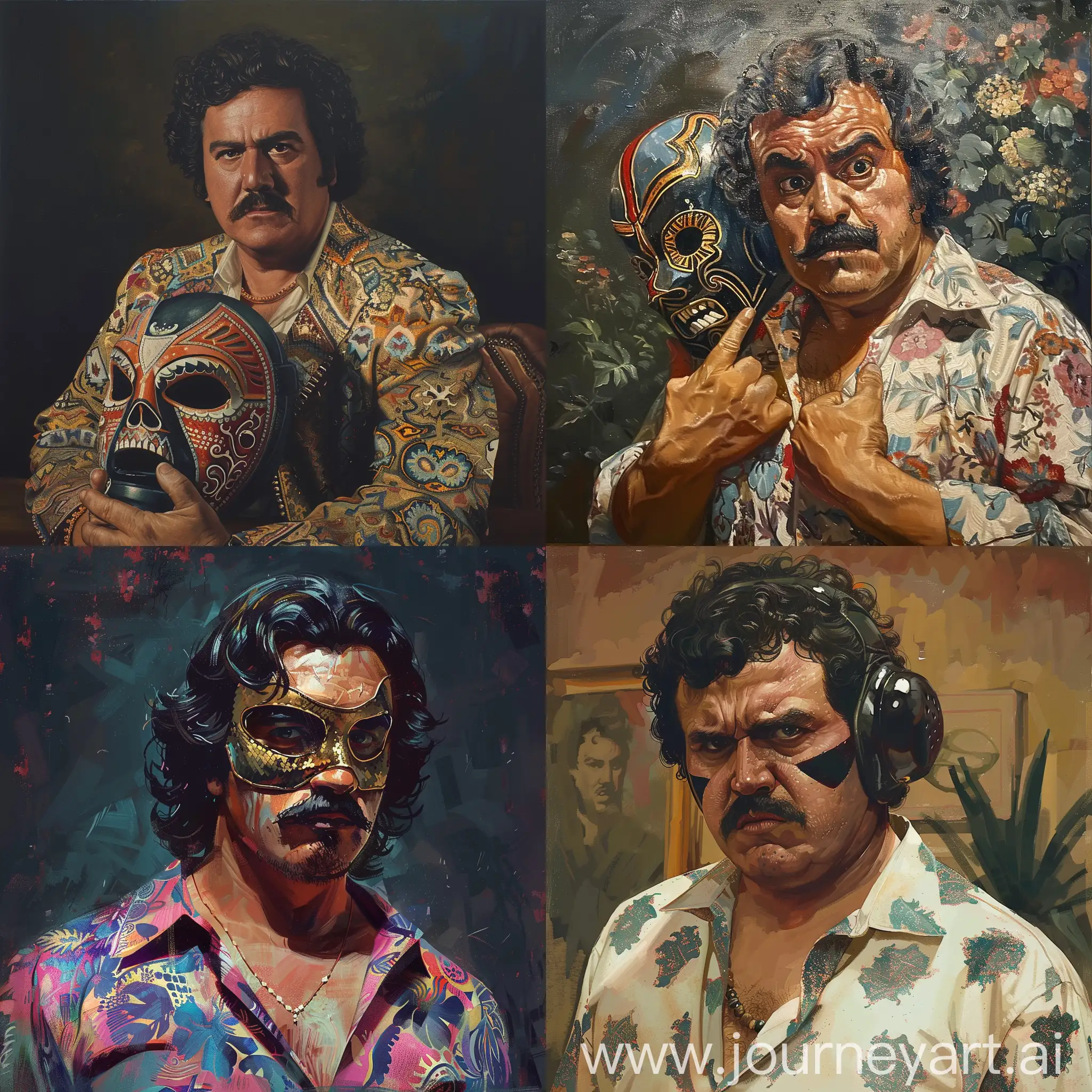 Pablo-Escobar-Wrestling-Mask-Portrait