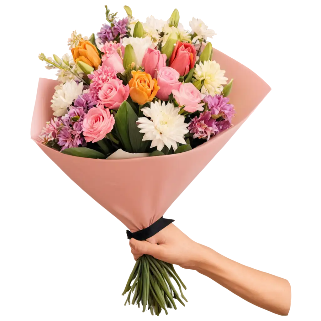 HighQuality-Bouquet-of-Flowers-PNG-Image-for-Versatile-Use