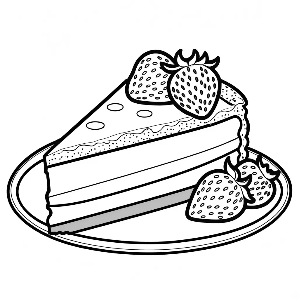 Simple-Cheesecake-Coloring-Page-for-Kids