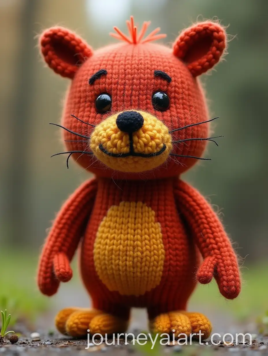 Knitted-Polish-Mole-from-the-Cartoon-Krtek-in-Yarn-Style