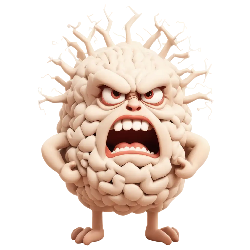 Angry-Brain-Cartoon-PNG-Image-A-HighQuality-and-Expressive-Visual-for-Diverse-Applications