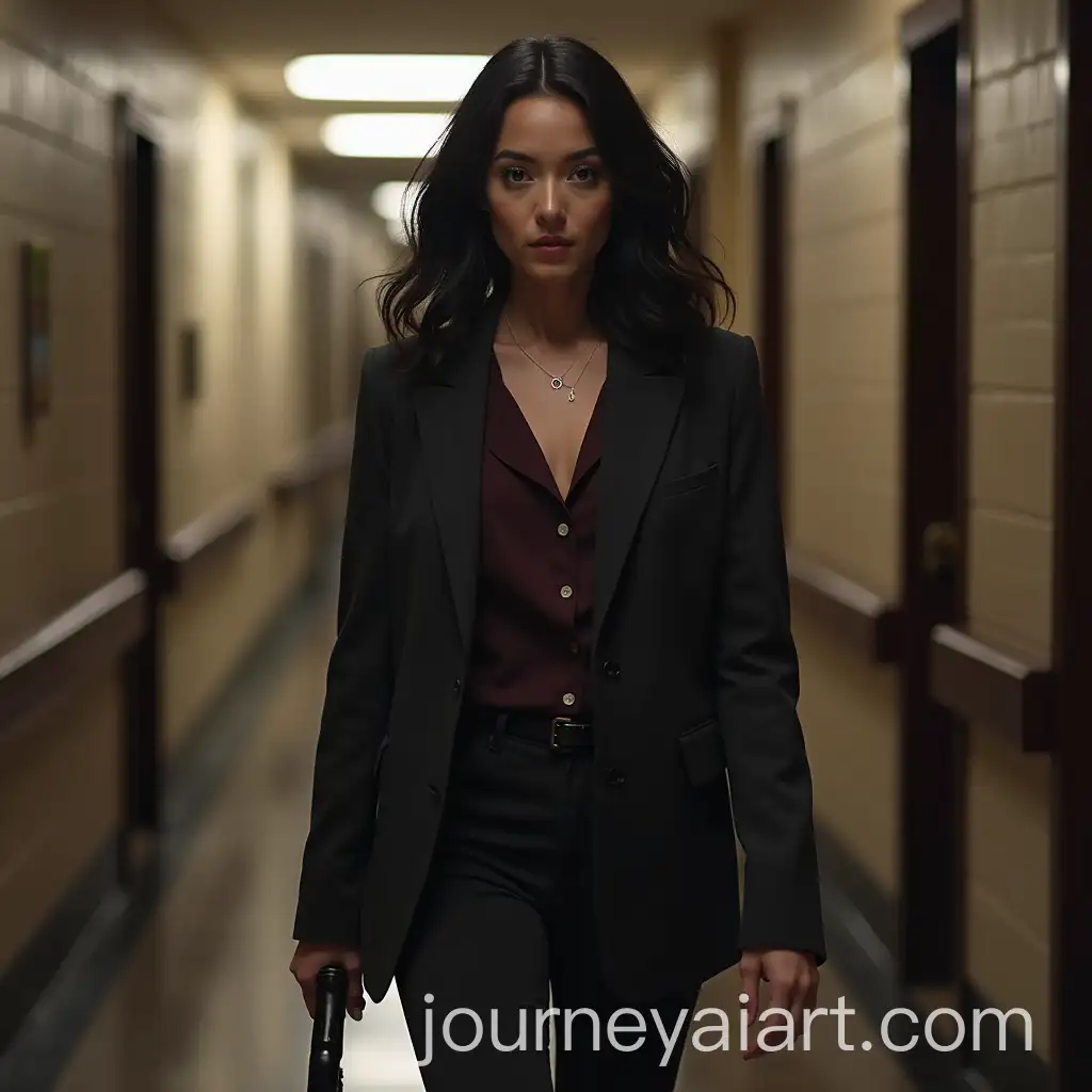 Helly-R-from-Severance-Walking-Like-John-Wick-in-Assassination-Mode