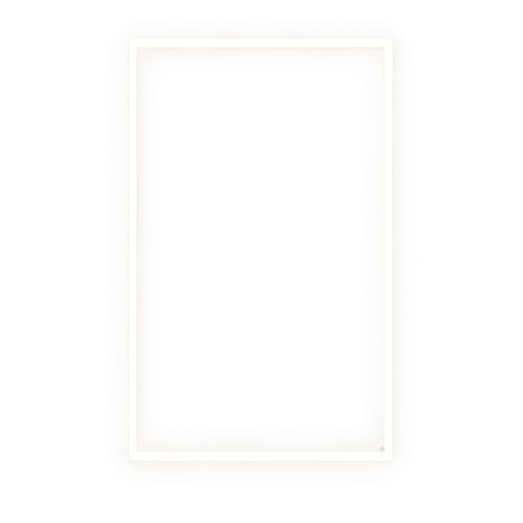 White-Glowing-Rectangle-Border-PNG-for-Clean-Modern-Design-Elements