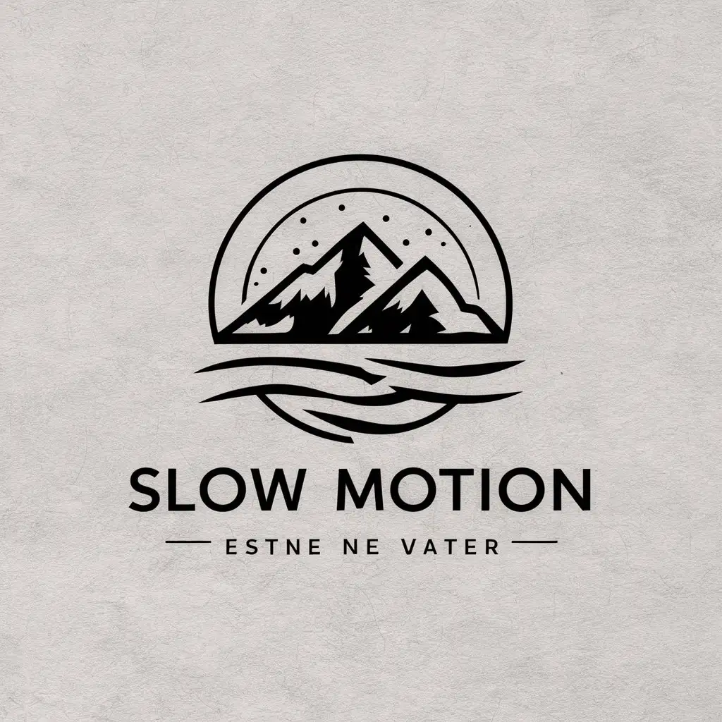 LOGO-Design-For-Slow-Motion-Mountain-and-Water-Vector-Symbol-on-Clear-Background