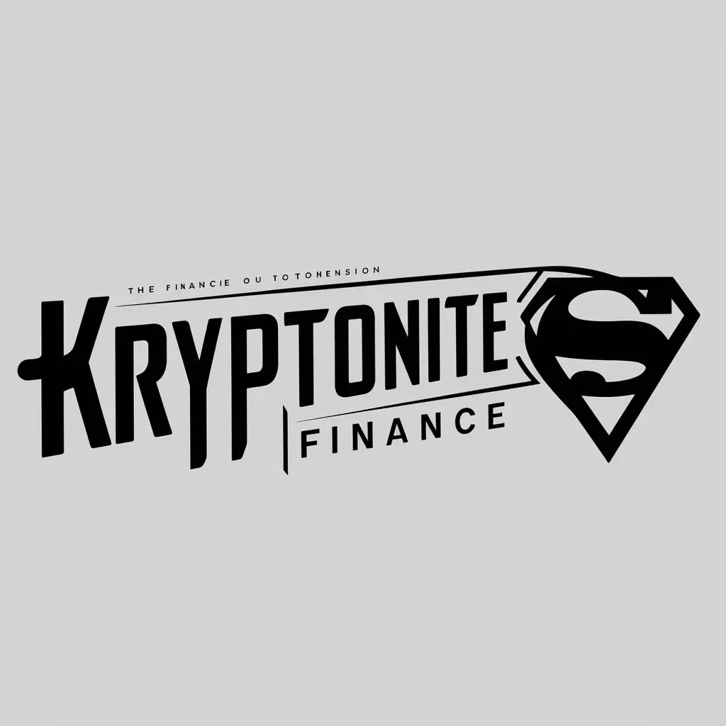 LOGO-Design-For-Kryptonite-Superman-Symbol-with-a-Modern-Twist-for-Finance-Industry