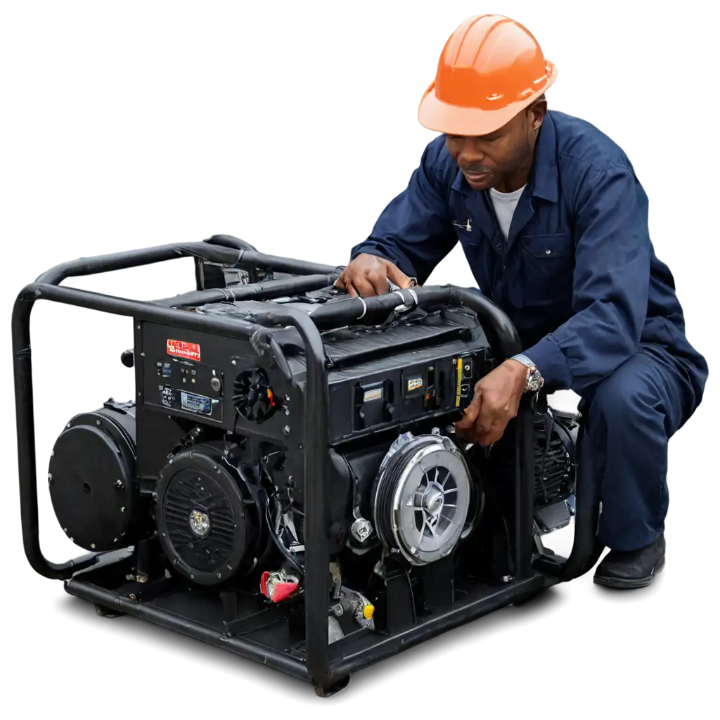 PNG-Image-of-a-Black-Industrial-Generator-Technician