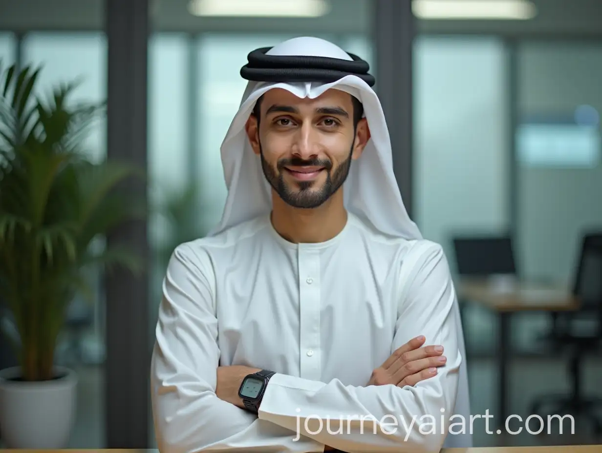 Young-Saudi-Arabian-Man-in-a-Realistic-Office-Setting
