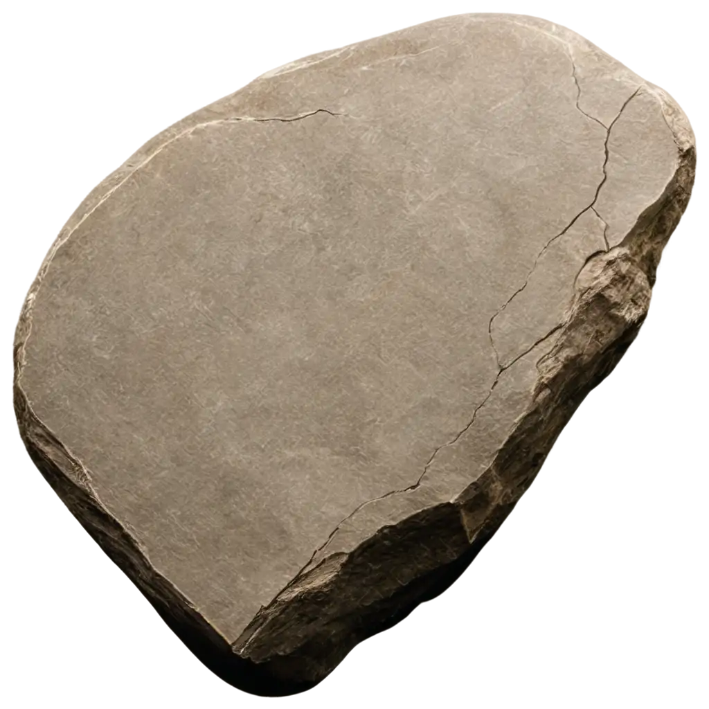 HighQuality-PNG-Image-of-a-Rock-with-Flat-Surface-Enhance-Your-Content-with-Crisp-Clarity