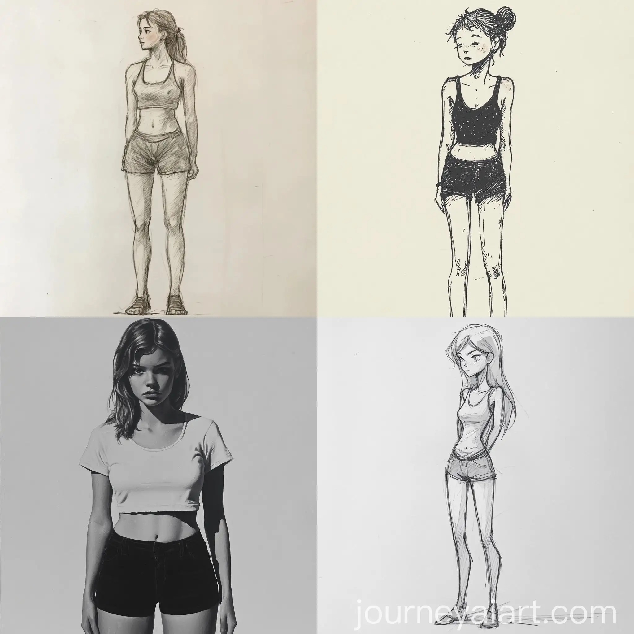 Teenage-Girl-with-Introverted-Expression-and-Adolescent-Features