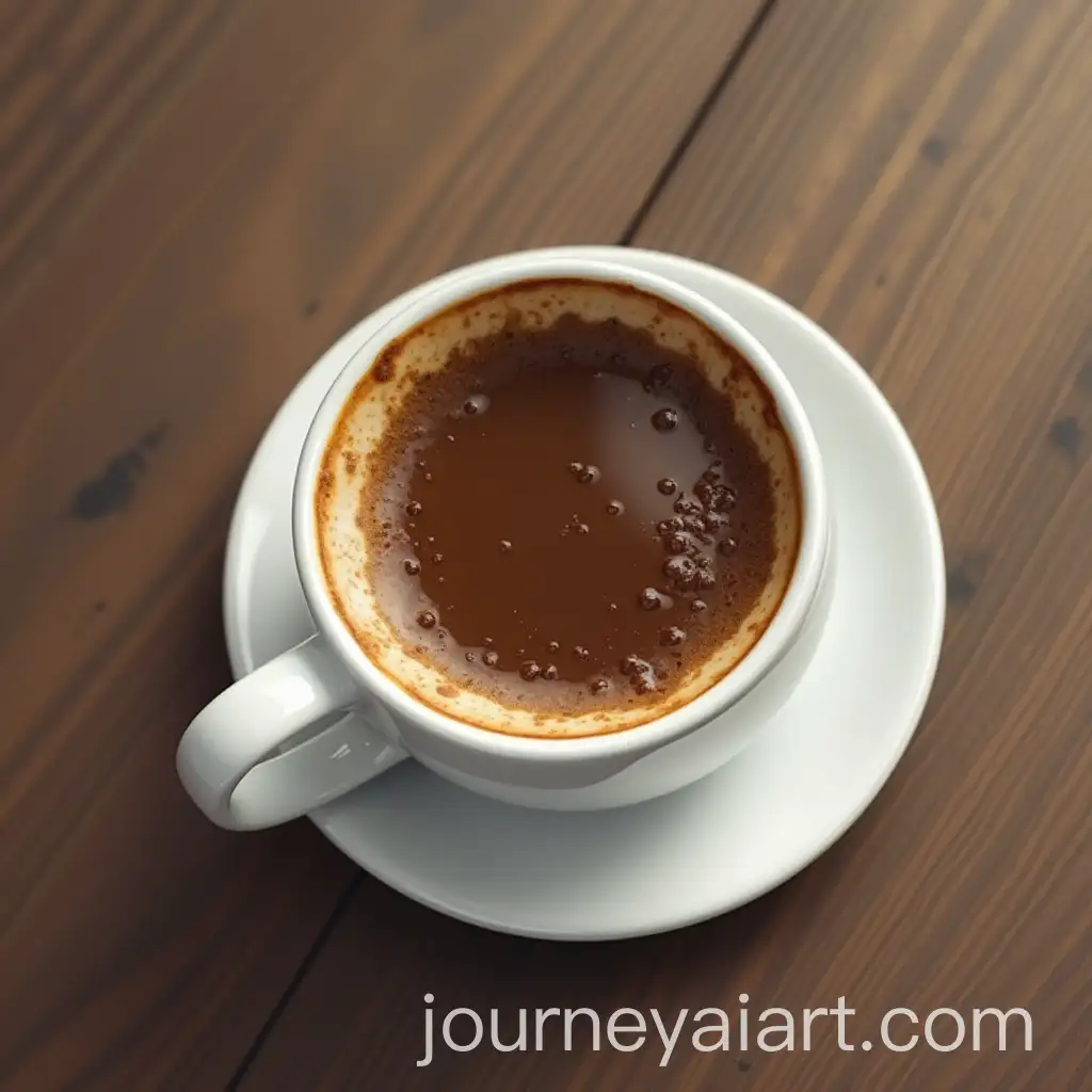 Top-View-of-a-Coffee-Cup-on-a-Table