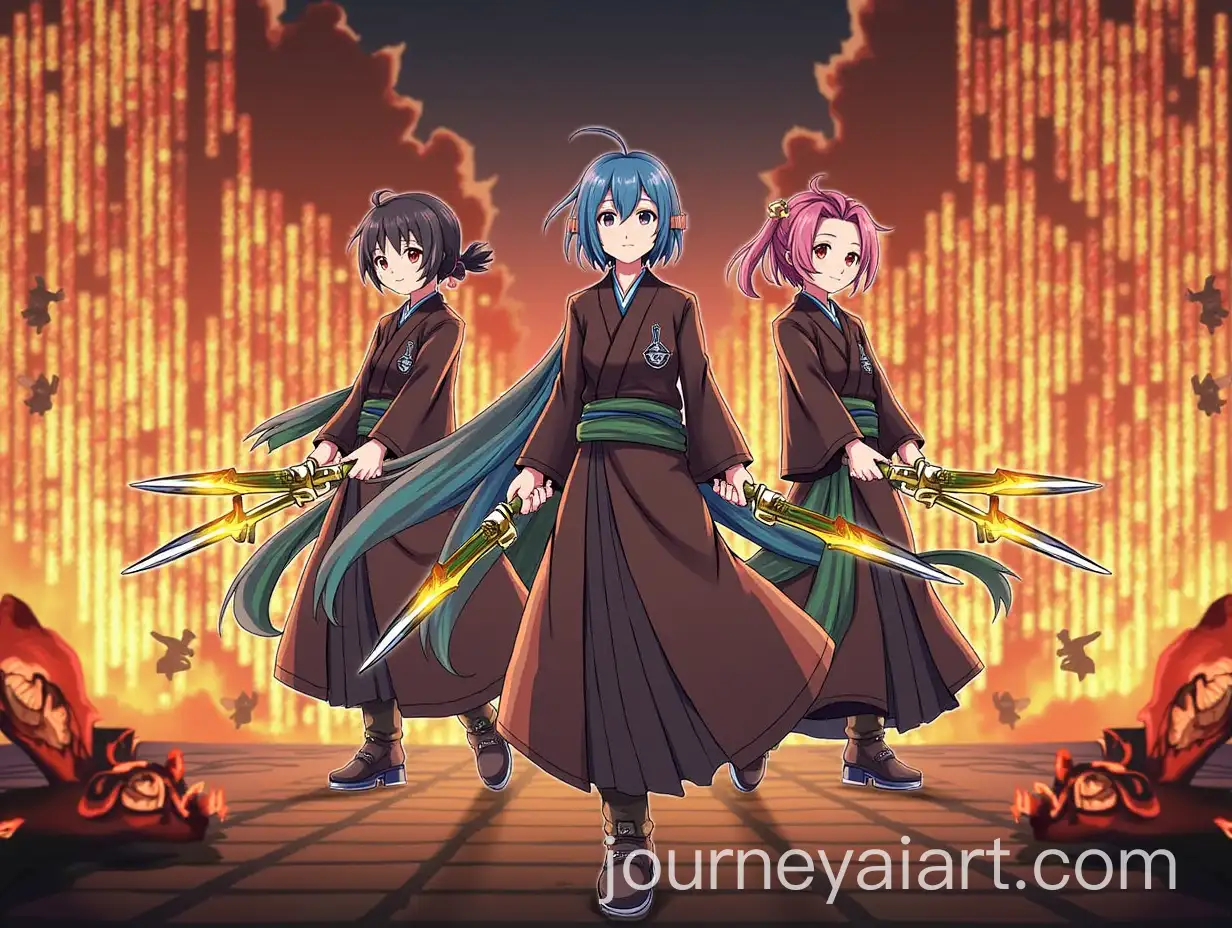 Dynamic-3D-Representation-of-Tanjiro-from-Demon-Slayer-with-Fiery-Swords