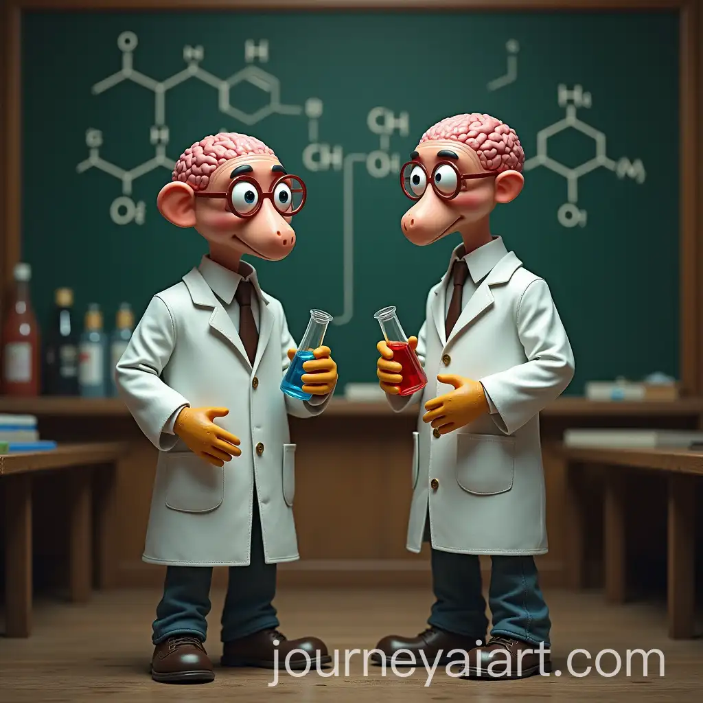 Pinkey-and-Brain-in-Lab-Coats-Conducting-Experiments