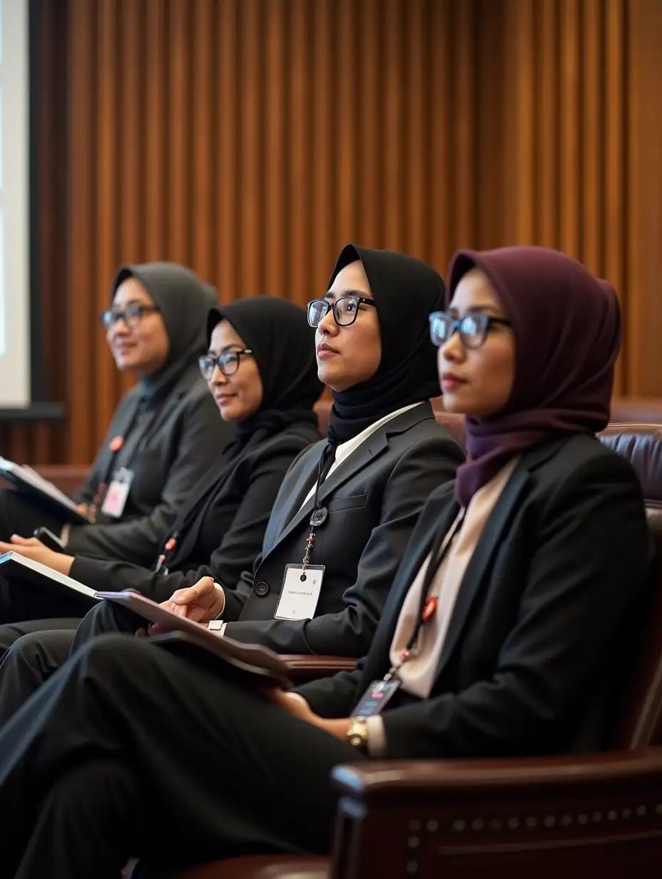 Malay entrepreneurs in seminar hall