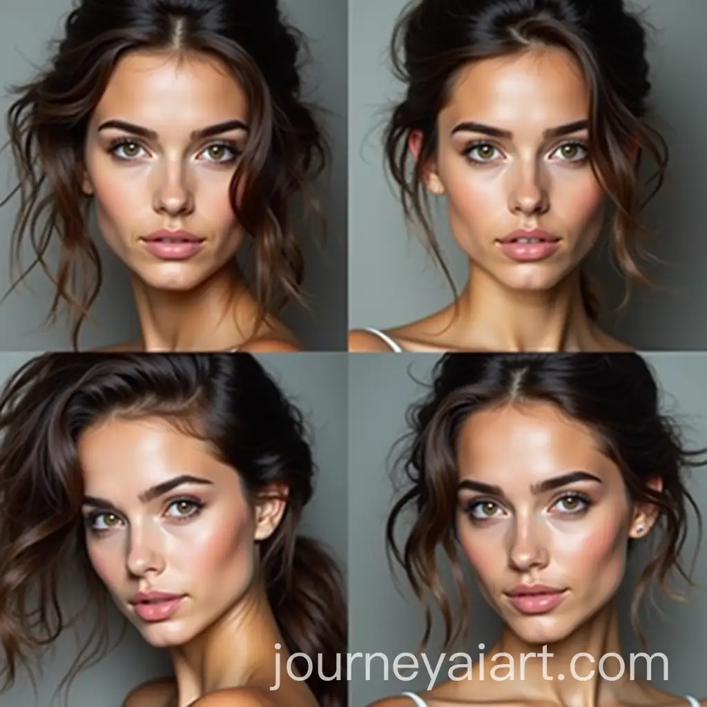Portraits-of-Four-Beautiful-Women-with-Stunning-Faces