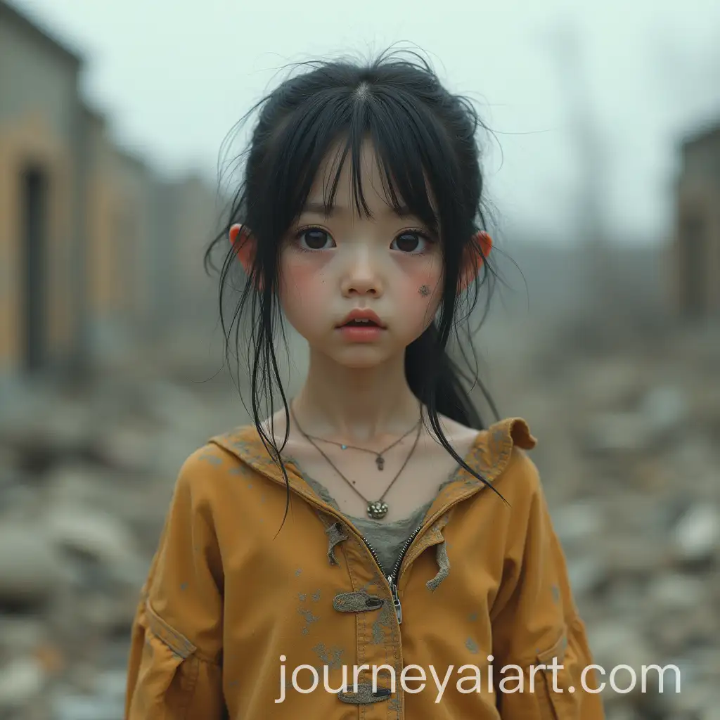 Resilient-Asian-Woman-in-PostApocalyptic-Wasteland